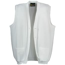 Ladies Bowls Waistcoat - White or coloured